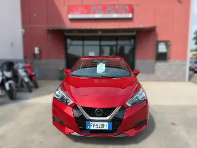 Usata Nissan Micra 87 CV (63 kW) 2019 Rosso Utilitaria
