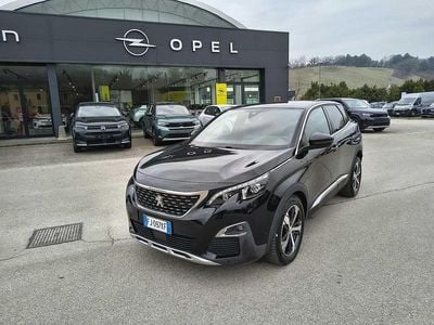 Usata Peugeot 3008 GT-line 120 CV (88 kW) 2017 Nero SUV