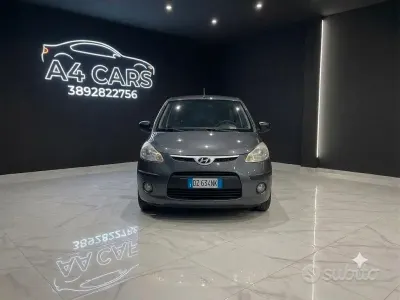 Usata Hyundai i10 Style 66 CV (48 kW) 2010 Nero Utilitaria