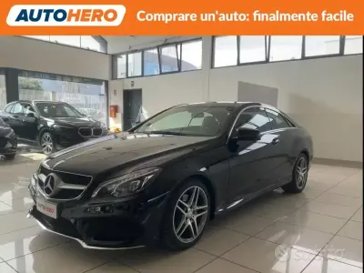 Usata Mercedes E220 170 CV (125 kW) 2016 Nero Coupé