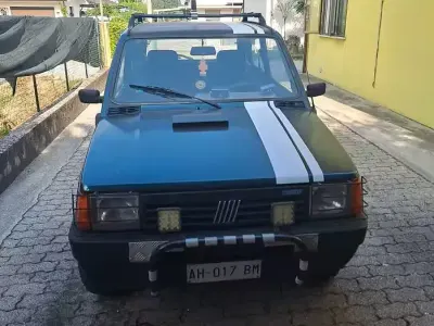 Usata Fiat Panda 4x4 54 CV (39 kW) 1996 Bluazzurro Utilitaria