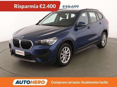 Usata BMW X1 Advantage 116 CV (85 kW) 2021 Blu SUV