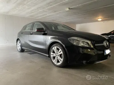 Usata Mercedes A160 Executive 102 CV (75 kW) 2018 Nero Berlina