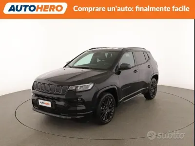 Käytetty Jeep Compass 80th Anniversary 150 HP (110 kW) 2021 Musta Katumaasturi