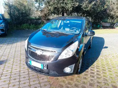 Begagnad Chevrolet Spark LS 68 HK (50 kW) 2013 Svart Halvkombi
