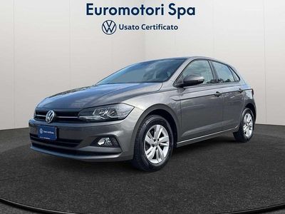 Usata VW Polo Comfortline 95 CV (69 kW) 2018 Grigio Utilitaria