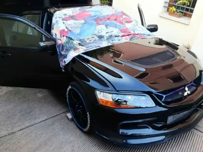 Usata Mitsubishi Lancer 280 CV (205 kW) 2007 Nero Berlina
