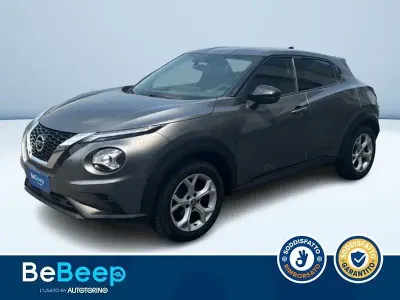 Usata Nissan Juke N-Connecta 114 CV (83 kW) 2021 Grigio metallizzato SUV