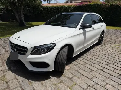 Usata Mercedes C220 194 CV (142 kW) 2018 Bianco Station wagon