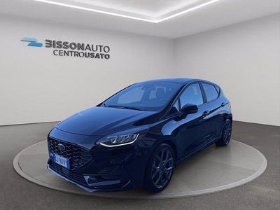Usado Ford Fiesta ST-Line 125 HP (91 kW) 2022 Preto Sedan