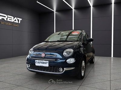 Usata Fiat 500C Lounge 69 CV (50 kW) 2018 Blu Cabrio