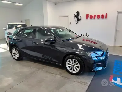 Usata Audi A3 Advanced 110 CV (80 kW) 2021 Grigio Berlina