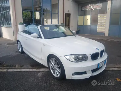 Usata BMW 120 Cabriolet 177 CV (130 kW) 2008 Bianco Cabrio