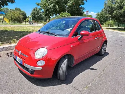 Usata Fiat 500 Lounge 69 CV (50 kW) 2012 Rosso Utilitaria