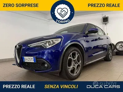 Usata Alfa Romeo Stelvio Ti 209 CV (153 kW) 2022 Blu SUV