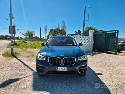 Usata BMW X3 xLine 190 CV (139 kW) 2017 Blu SUV