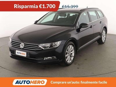 Usata VW Passat Business 150 CV (110 kW) 2017 Nero Station wagon