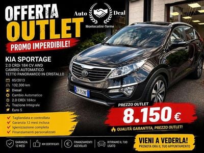 Usata Kia Sportage 184 CV (135 kW) 2013 Nero SUV