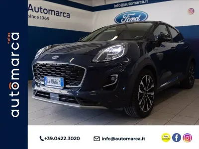 Usata Ford Puma Titanium X 125 CV (91 kW) 2024 Blazer blue SUV