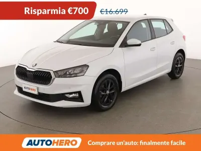 Usata Skoda Fabia Selection 95 CV (69 kW) 2024 Bianco Utilitaria