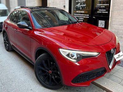 Usata Alfa Romeo Stelvio Super 280 CV (205 kW) 2018 Rosso SUV