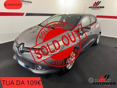 Usata Renault Clio IV 73 CV (53 kW) 2014 Grigio Berlina