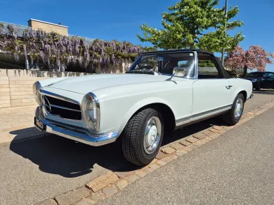 Usata Mercedes 230 150 CV (110 kW) 1965 Bianco Cabrio