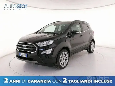 Begagnad Ford Ecosport Titanium S 125 HK (91 kW) 2022 Svart SUV