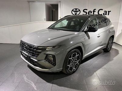 Usata Hyundai Tucson N Line 150 CV (110 kW) 2021 Grigio SUV