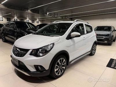 Usata Opel Karl Rocks 73 CV (53 kW) 2019 Bianco Utilitaria