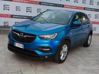 Usata Opel Grandland X 131 CV (96 kW) 2019 Bluazzurro SUV