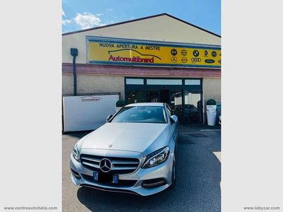 Usata Mercedes C180 Premium 170 CV (125 kW) 2015 Grigio Berlina