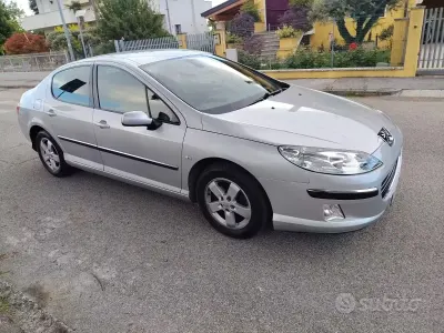 Usata Peugeot 407 136 CV (100 kW) 2008 Grigio Utilitaria
