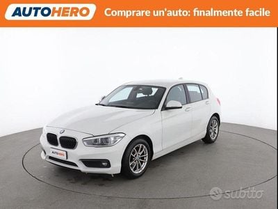 Usata BMW 118 Advantage 2019 Bianco Utilitaria
