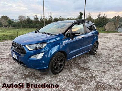 Usata Ford Ecosport ST-Line 125 CV (91 kW) 2019 Blu SUV