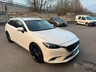 Usata Mazda 6 175 CV (128 kW) 2017 Bianco Station wagon