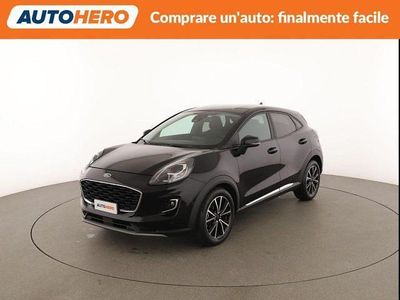 Usata Ford Puma Titanium 125 CV (91 kW) 2022 Nero SUV