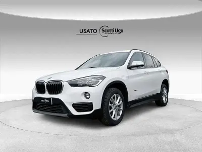 Begagnad BMW X1 Advantage 150 HK (110 kW) 2018 Vit SUV