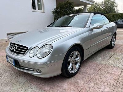 Usata Mercedes CLK200 Avantgarde 136 CV (100 kW) 2003 Argento Cabrio