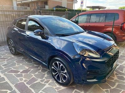 Usata Ford Puma ST-Line 125 CV (91 kW) 2021 Blu/azzurro SUV