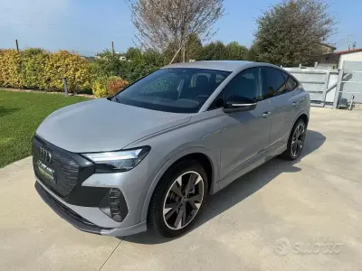 Usata Audi Q4 Sportback e-tron Advanced 77 kW (105 CV) 2024 Grigio SUV