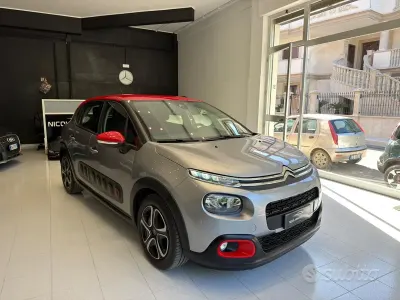 Usata Citroën C3 Shine 102 CV (75 kW) 2019 Grigio Utilitaria