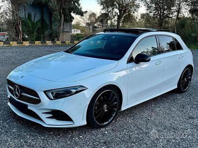 Usata Mercedes A200 AMG Line Premium 150 CV (110 kW) 2022 Bianco Berlina