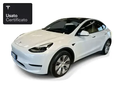 Usata Tesla Model Y Long Range AWD 258 kW (351 CV) 2023 Pearl white multicoat SUV