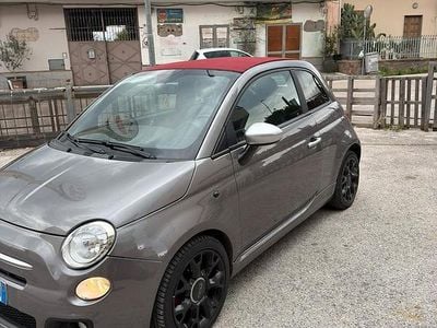 Usata Fiat 500C 85 CV (62 kW) 2014 Grigio Cabrio