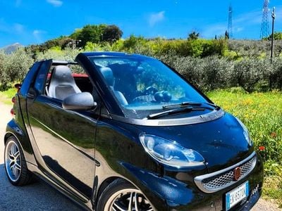 Begagnad Smart ForTwo Cabrio Brabus 102 HK (75 kW) 2011 Svart Cab