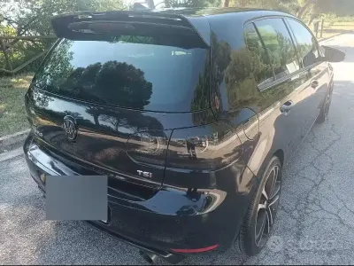 Usata VW Golf VI 122 CV (89 kW) 2010 Nero Utilitaria