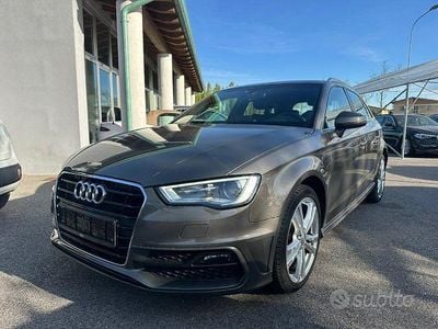 Usata Audi A3 S-Line 110 CV (80 kW) 2016 Grigio Berlina