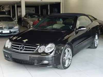 Usata Mercedes CLK200 Avantgarde 184 CV (135 kW) 2008 Nero Cabrio
