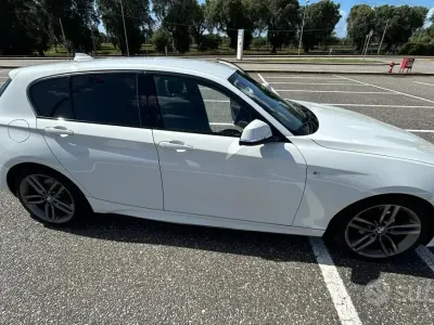 Usata BMW 116 M Sport 116 CV (85 kW) 2017 Bianco Utilitaria
